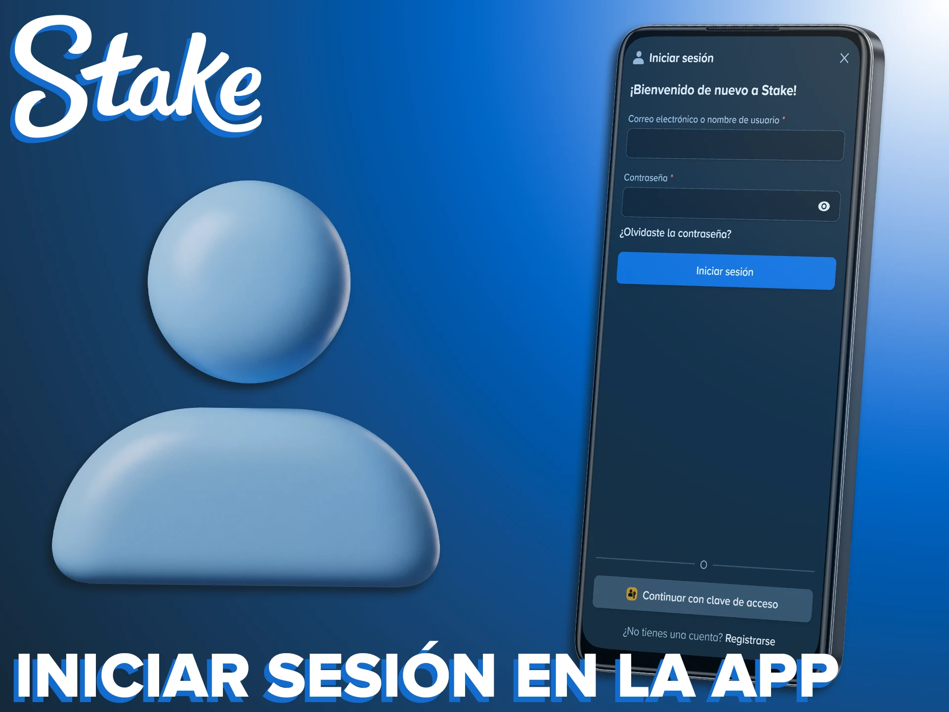 Descarga la aplicación para iniciar sesión en Stake y jugar.