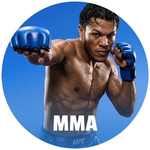 Registra tus apuestas para los grandes eventos de mma en Stake.